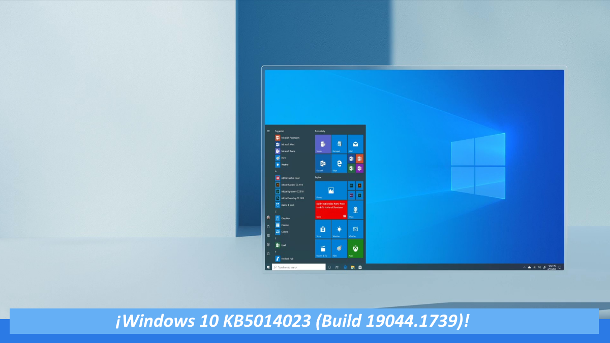 Windows 10 KB5014023 (Build 19044.1739)