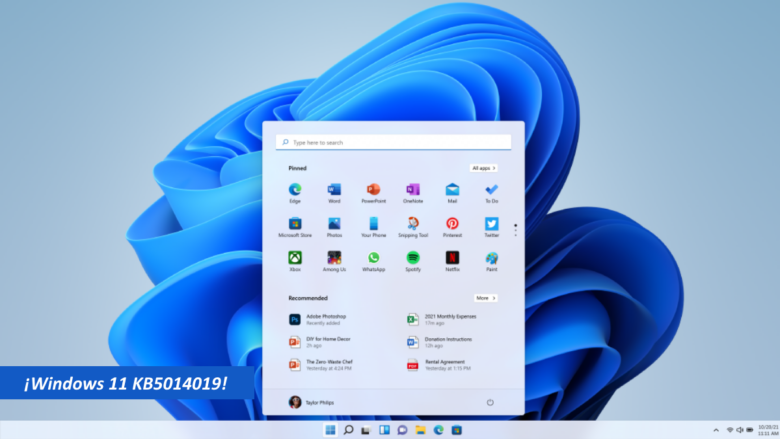 Windows 11 KB5014019