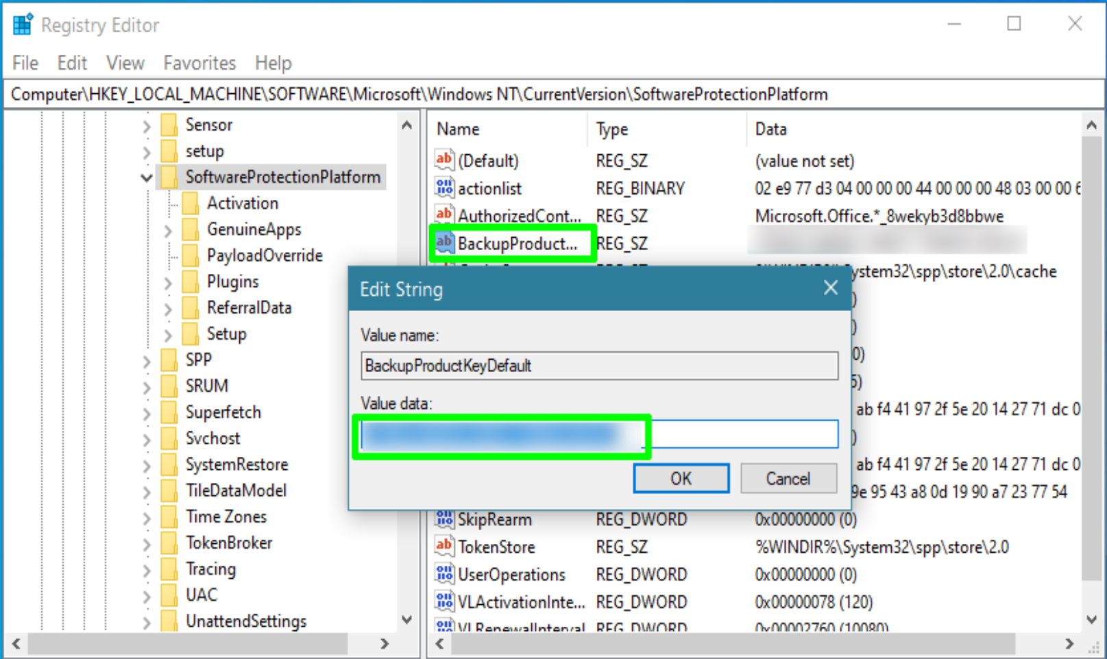 Cómo saber la Clave de producto de Windows usando el Registro 