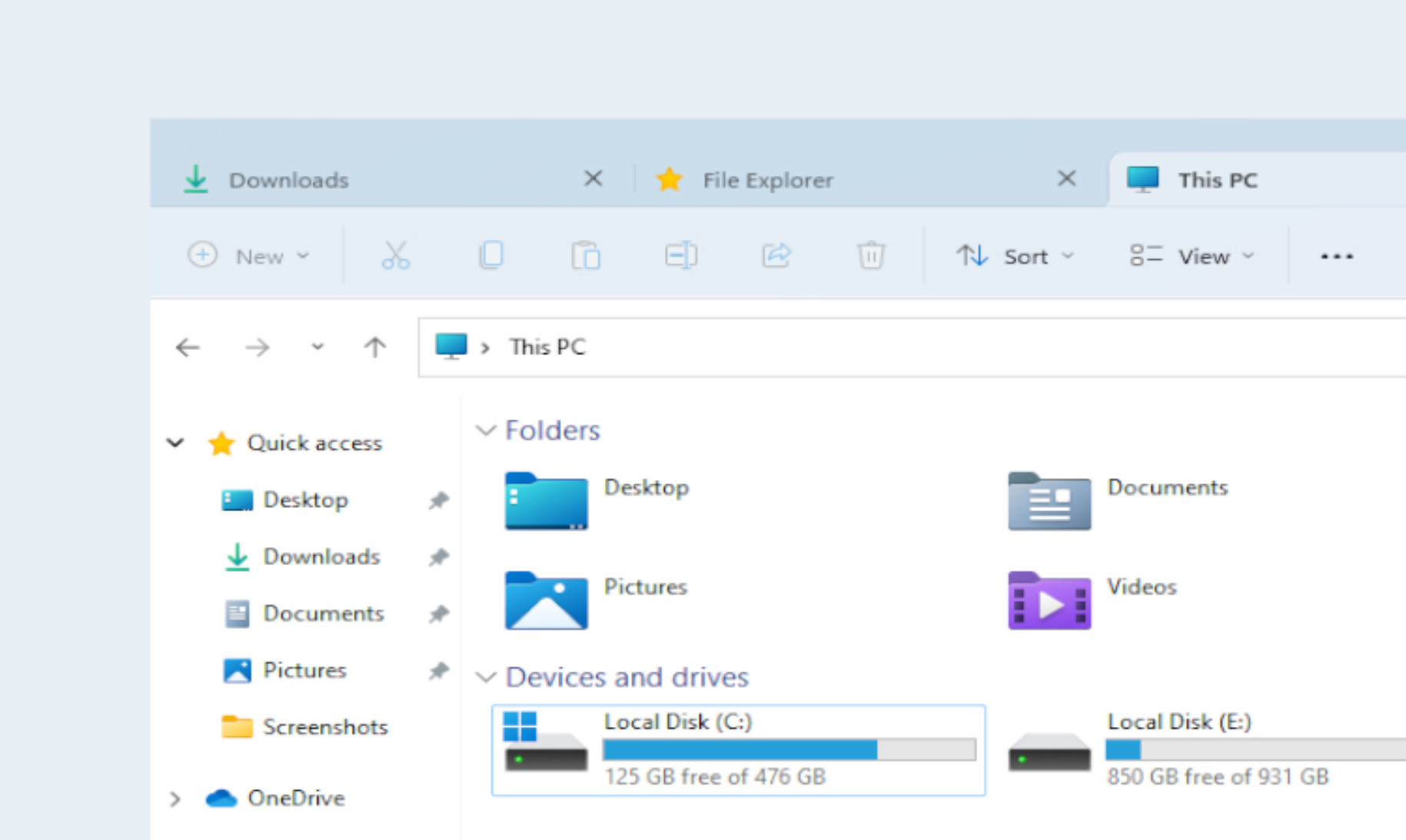 Cómo habilitar las pestañas en el Explorador de archivos de Windows 11
