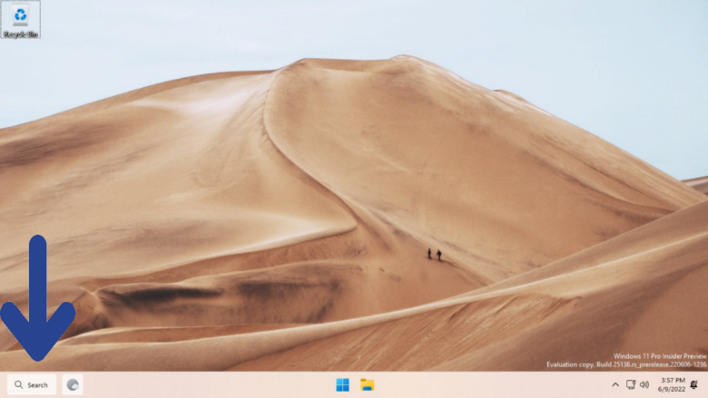 Nuevo widget de búsqueda en Windows 11