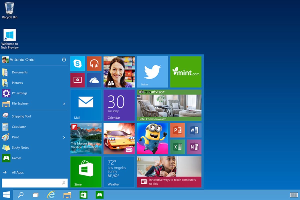 Windows 8 Visual