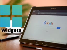 Cambio de Google con widgets