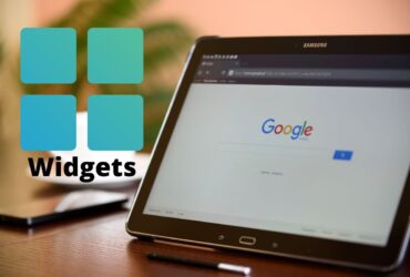 Cambio de Google con widgets