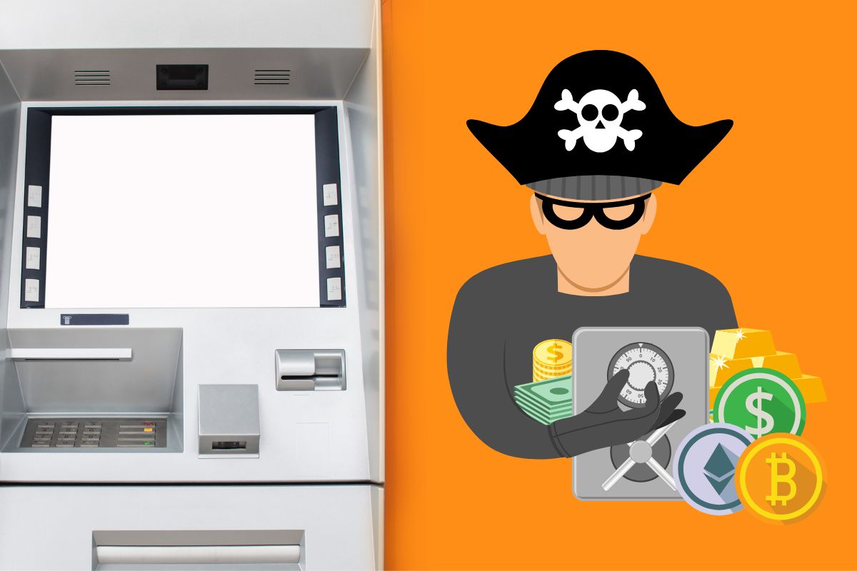Piratas Informáticos roban criptomonedas de cajeros
