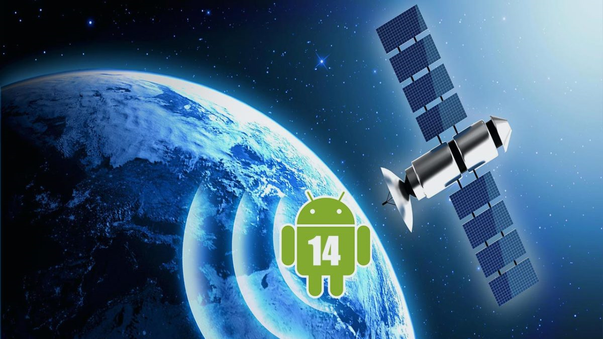 Android 14 conexión satelital