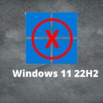 Windows 11 22H2 falla a causa del error 0x800f0806