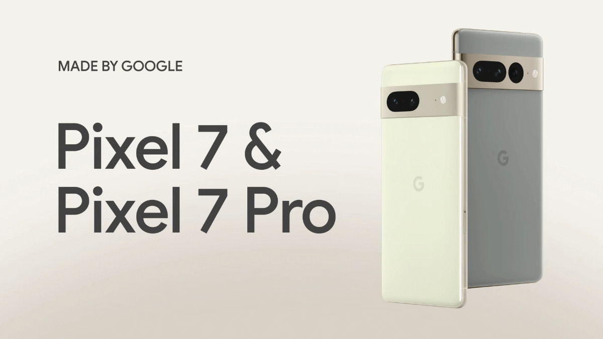 Especificaciones del Google Pixel 7 y 7 Pro