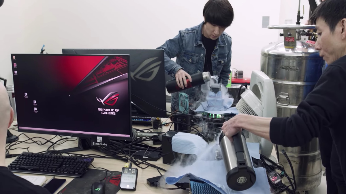 Intel rompe el récord de overclocking de AMD gracias a Asus