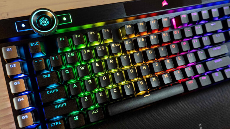 Problema del teclado Corsair K100