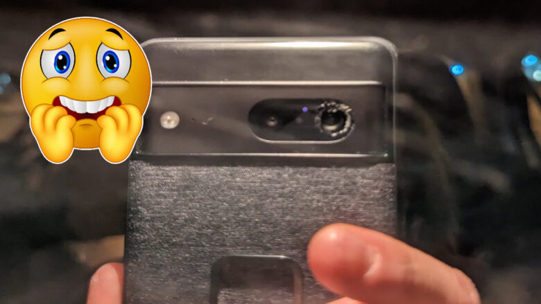 Problemas en el cristal de la cámara trasera del Google Pixel 7