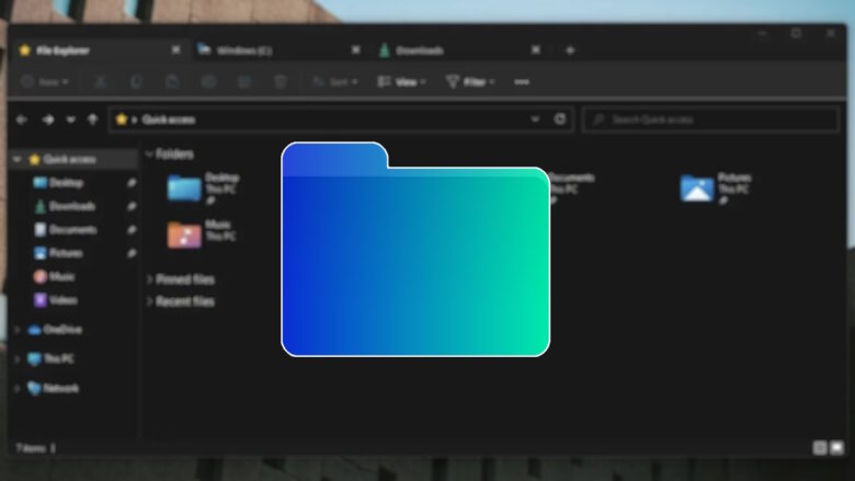 Explorador de archivos en Windows 11