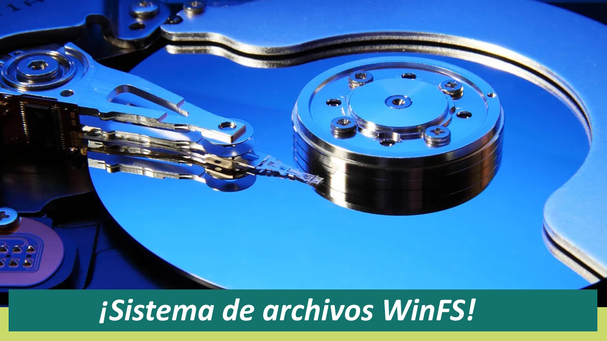 Historia del sistema de archivos WinFS