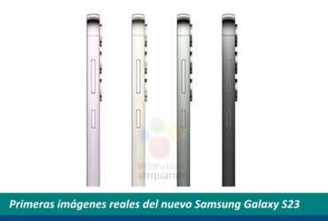 Primeras imágenes reales del nuevo Samsung Galaxy S23