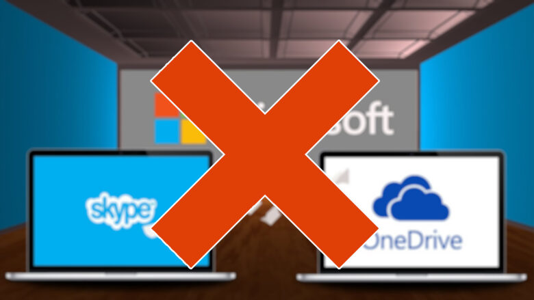 ¡Servicios de Microsoft Skype y OneDrive no disponibles!