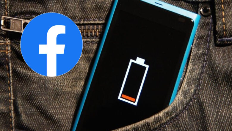 Facebook estaría drenando la batería de los teléfonos móviles