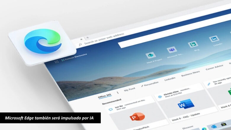 Microsoft también integra la inteligencia artificial a su navegador Edge