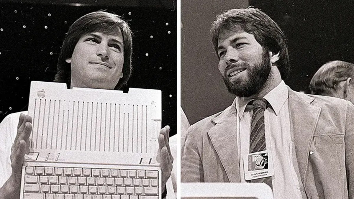 Steve Jobs y Steve Wozniak - Historia de Apple