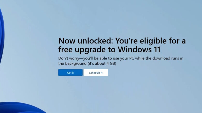 Usuarios de Windows 10 reportan aviso de Actualización a Windows 11