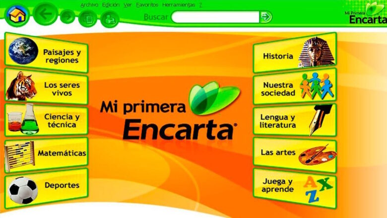 Historia de Encarta