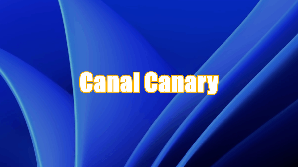¿Qué es Canal Canary en Windows Insider?