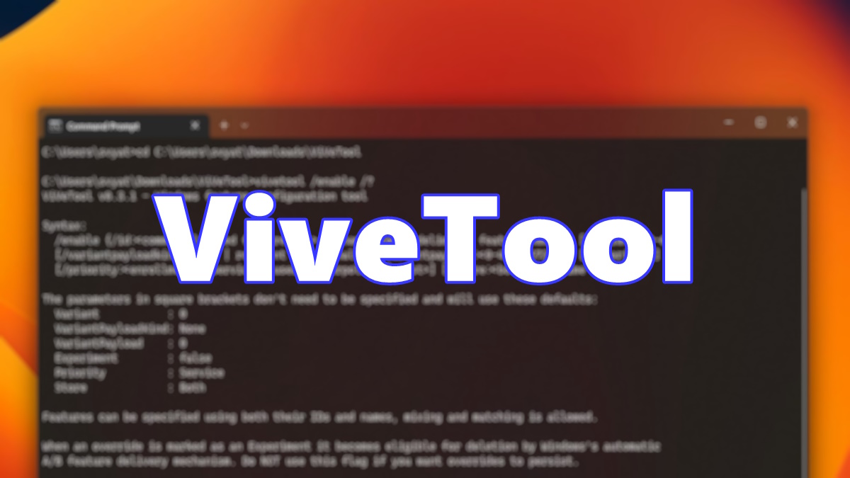 ¿Qué es y para qué sirve ViveTool?
