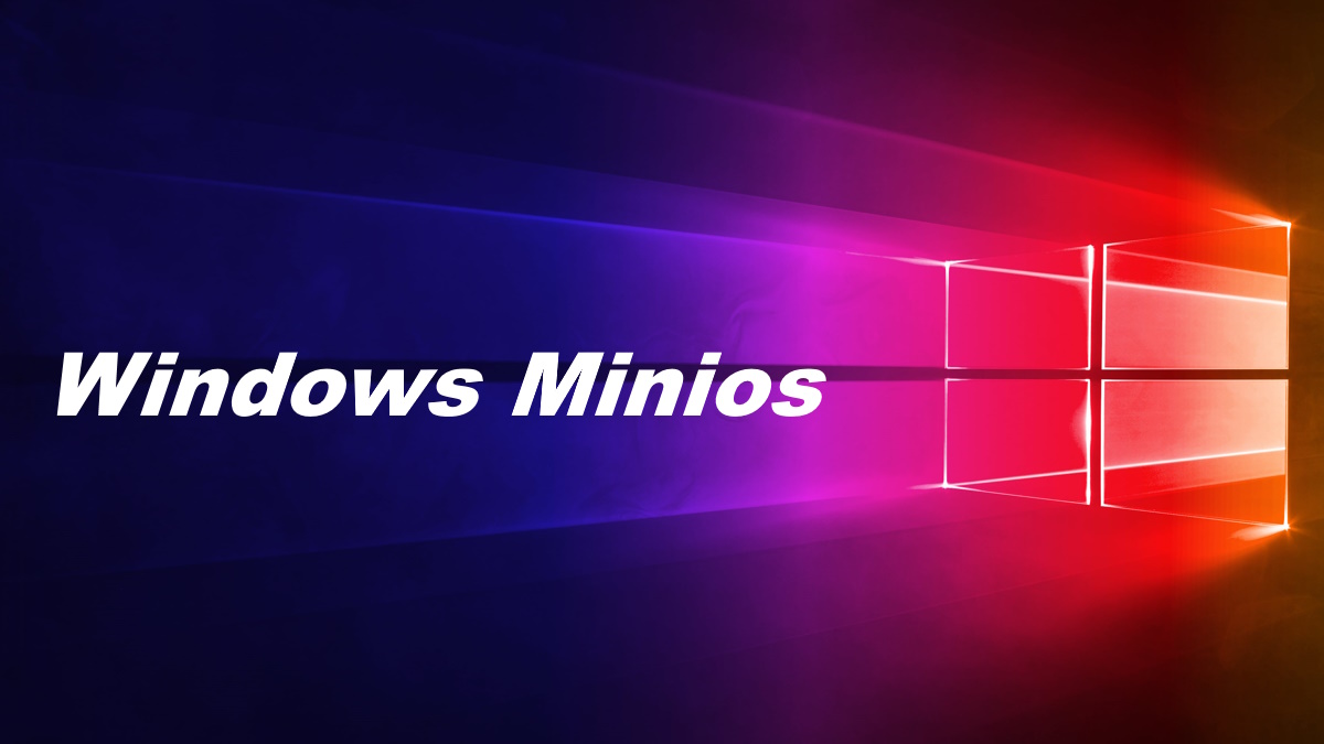 ¿Qué es Windows Minios?