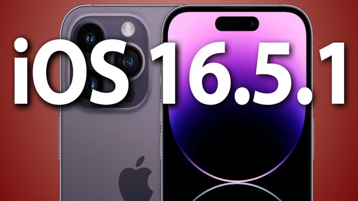 Novedades de iOS 16.5.1