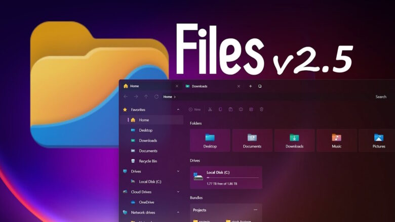 Novedades de Files App 2.5