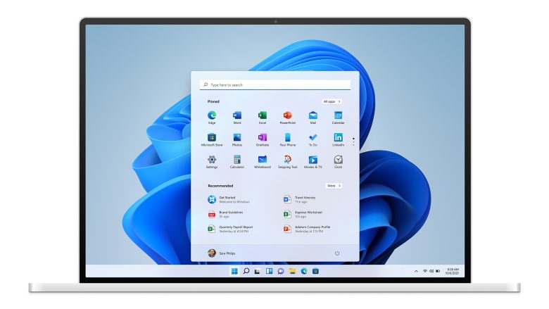 Microsoft prueba las carpetas en la sección Recomendados del menú inicio de Windows 11