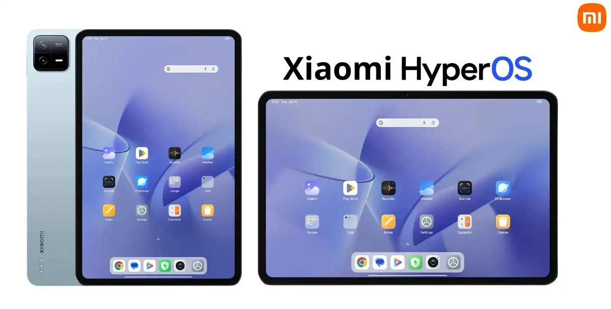 HyperOS Pad - Xiaomi