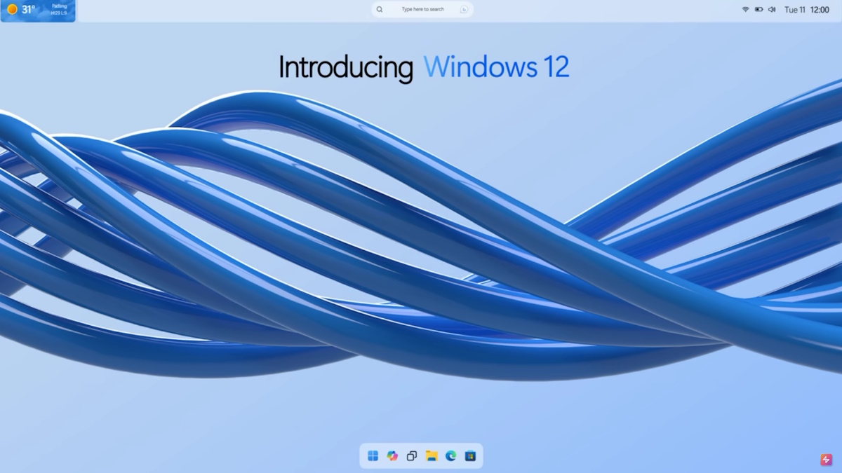 Introduciendo Windows 12
