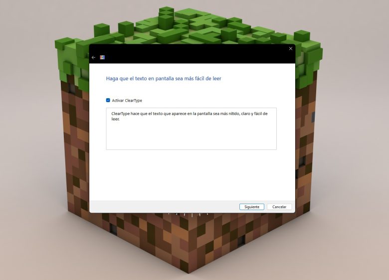 ¿Qué es la función ClearType y cómo activarla en Windows?