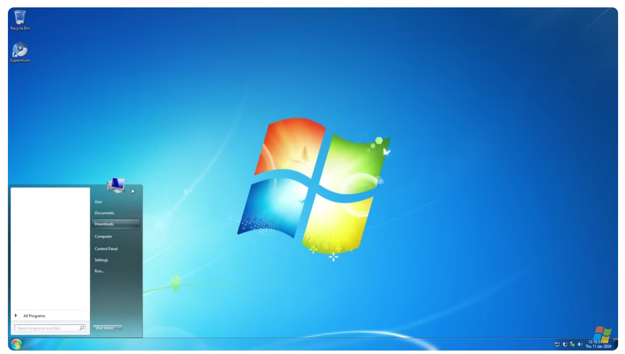 Cambia tu Windows 11 o Windows 10 a Windows 7 o Vista con este Único Comando