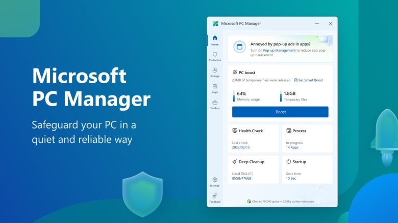 Descargar Microsoft PC Manager