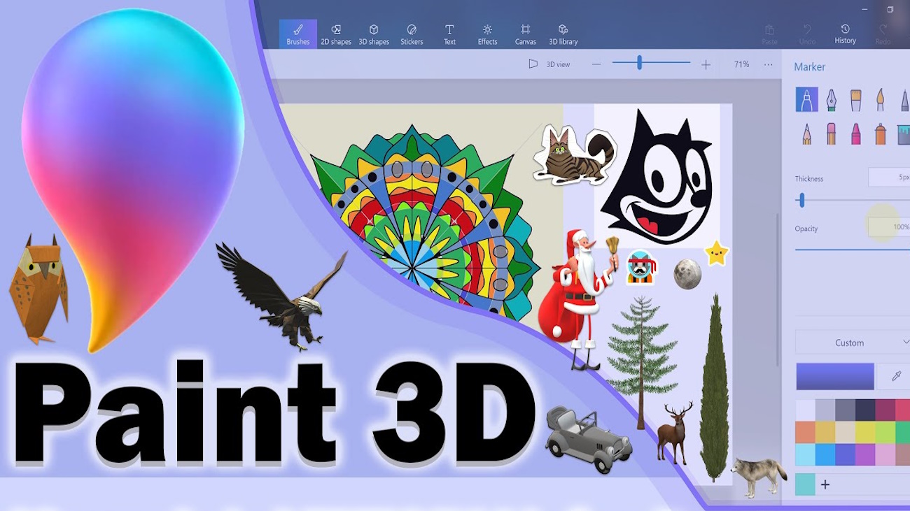 Fin de soporte de Paint 3D