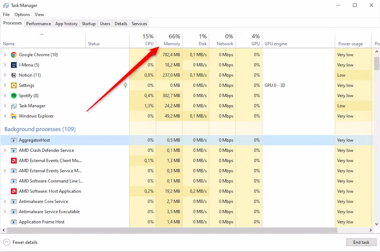 Cómo liberar memoria RAM en Windows