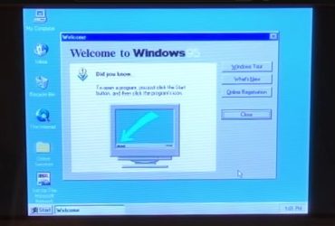 Instalan Windows 95 en un Nintendo DS