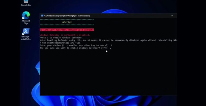 Instalar Windows 11 con UnattendedWinstall