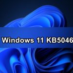 Novedades de Windows 11 KB5046716