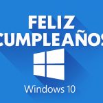 Cumpleaños de Windows 10