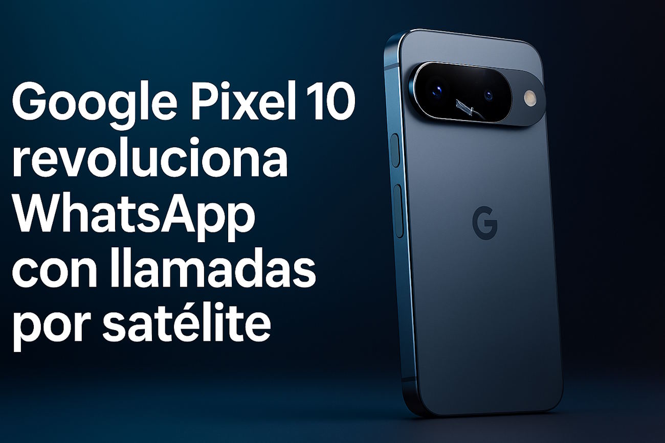 El Google Pixel 10 tendrá llamadas satelitales