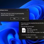 El modo oscuro llega a los cuadros de dialogo de Windows 11