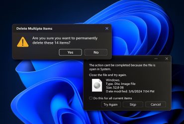 El modo oscuro llega a los cuadros de dialogo de Windows 11