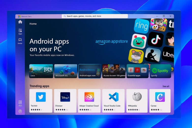 Las aplicaciones Android podrían regresar a Windows 11