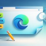 Microsoft Edge con interfaz Olympia