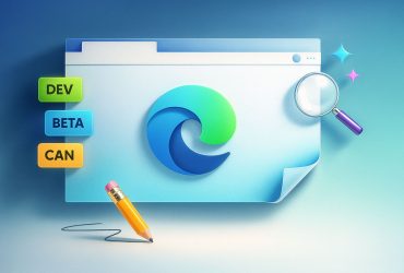 Microsoft Edge con interfaz Olympia