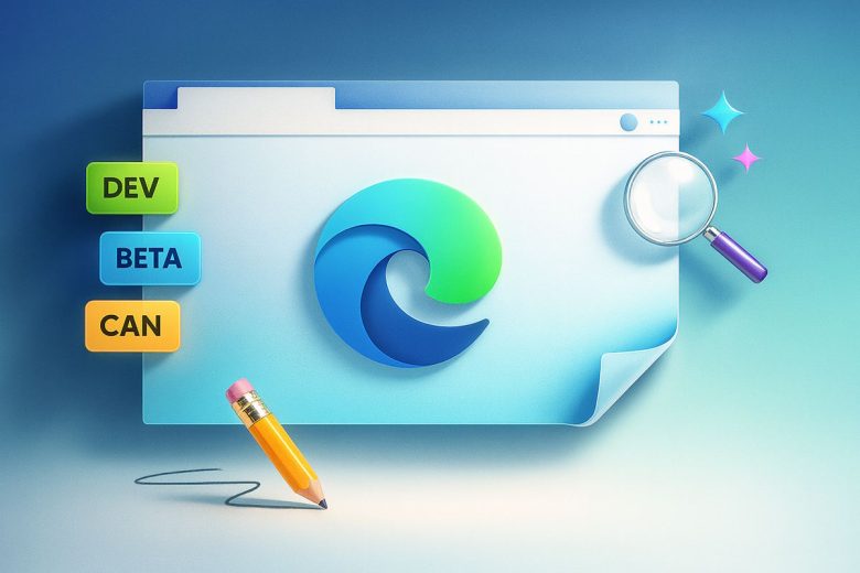 Microsoft Edge con interfaz Olympia