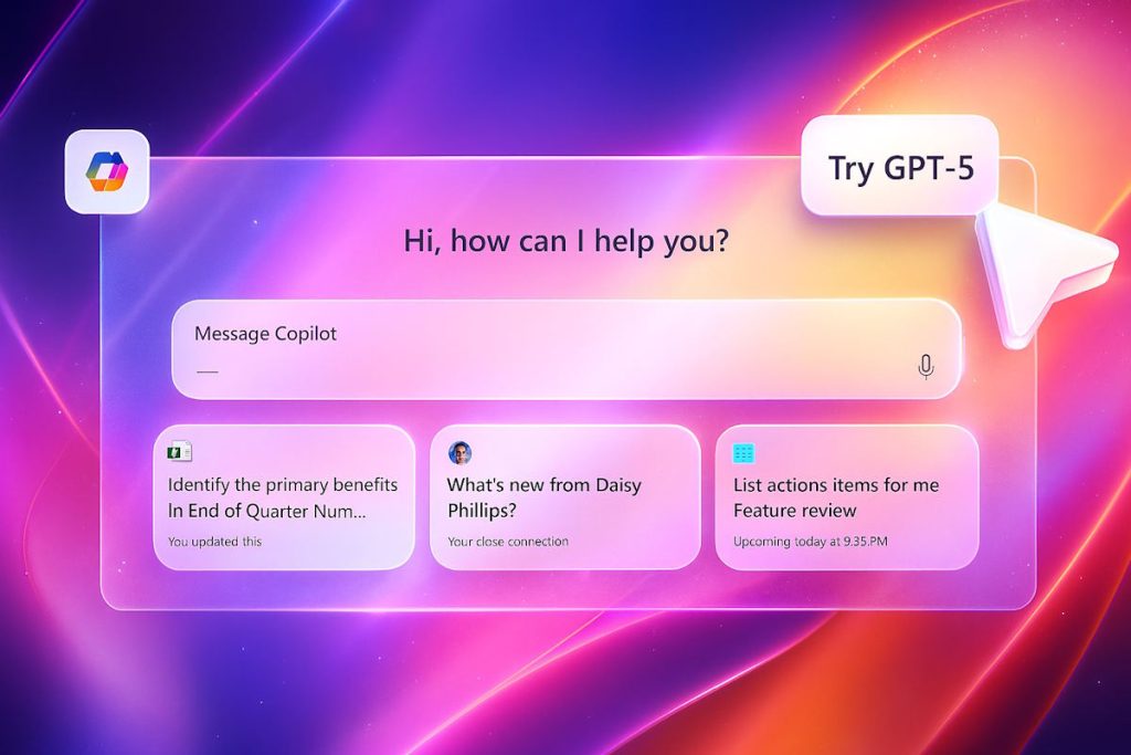 Microsoft integrará GPT-5 en sus servicios