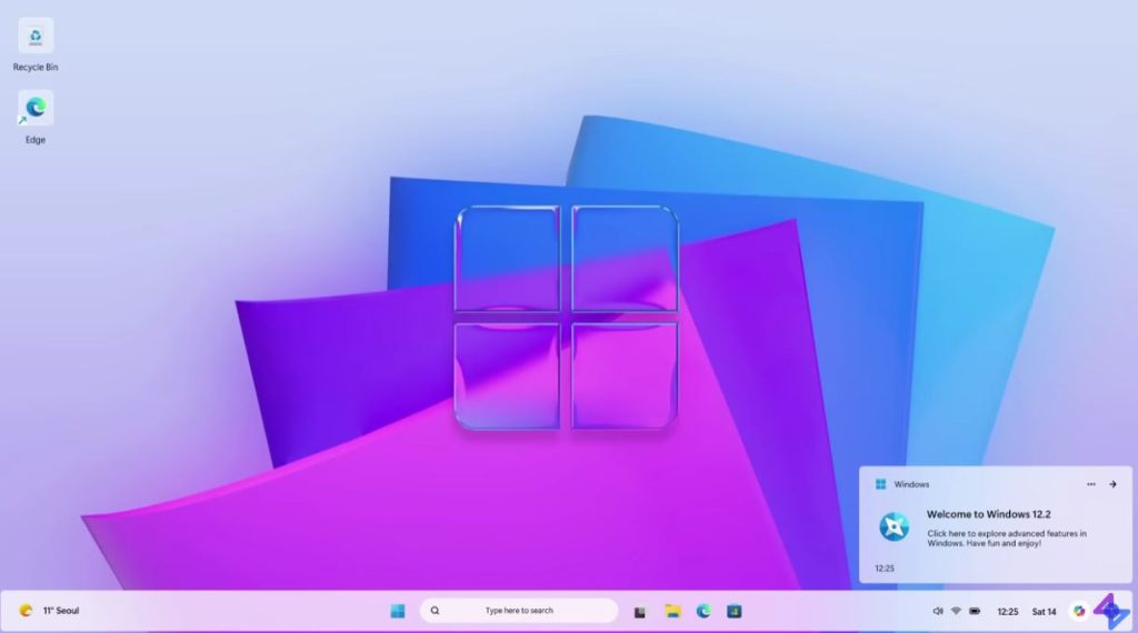 Vídeo concepto de Windows 12.2